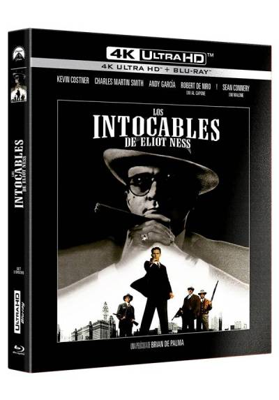 Los intocables de Eliot Ness (Steelbook) (4K Ultra HD + Blu-ray) (The Untouchables)