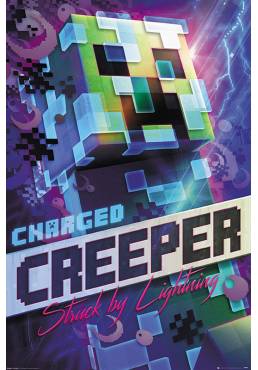 Poster Charged Creeper - Minecraft (POSTER 61 x 91,5)