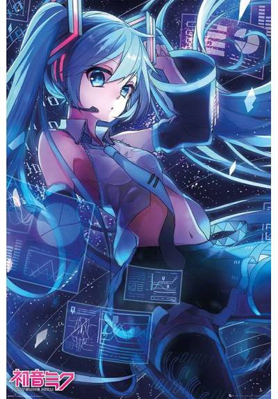Poster Screen - Hatsune Miku (POSTER 91,5 X 61)