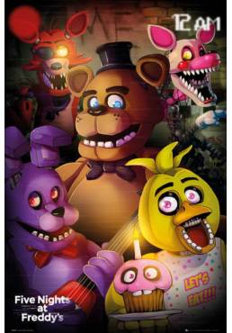 copy of Poster Cinco Noches en Freddy´s (Five Nights at freddys) (POSTER 61 x 91,5)