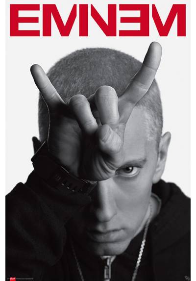 Poster Cuernos - Eminem (POSTER 91,5 X 61)