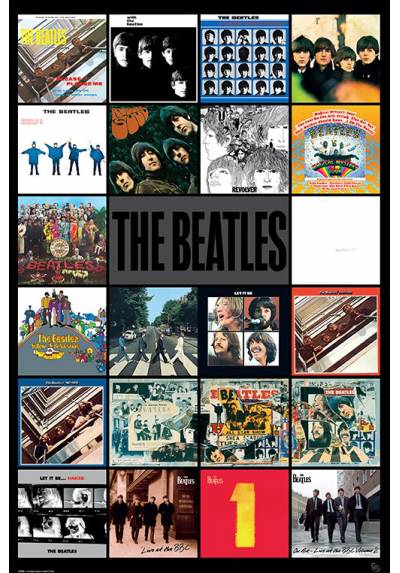 Poster Albums - The Beatles (POSTER 91,5 X 61)