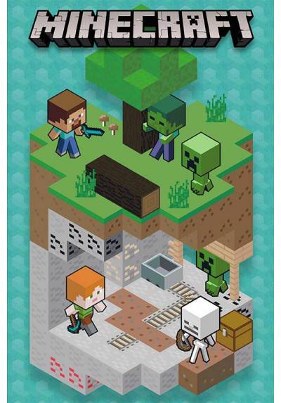 copy of Poster Minecraft - El Mundo mas alla (POSTER 61 x 91,5)