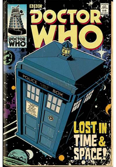 Poster Tardis BD - Doctor Who (POSTER 91,5 X 61)