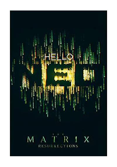 Poster Hello Neo - The Matrix Resurrections (POSTER 91,5 X 61)