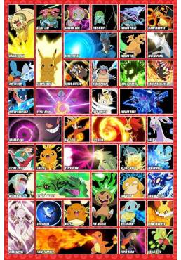 Poster Viñetas - Pokemon (POSTER 91,5 X 61)