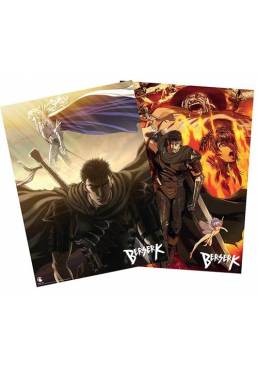 Set 2 Chibi Posters Artworks - Berserk (POSTER 52x38)