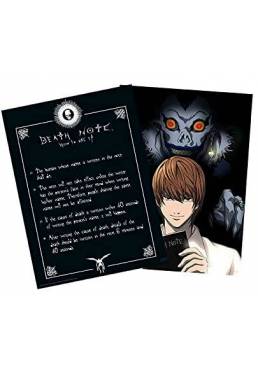 Set 2 Chibi Posters Light & Death Note - Death Note (POSTER 52x38)