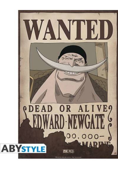 Poster Wanted Edward Newgate - One Piece (POSTER 52 x 38)