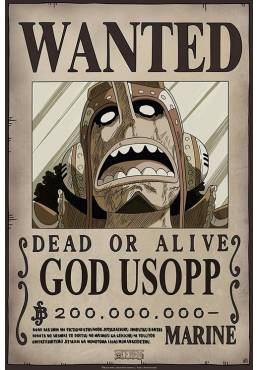 Poster Wanted Usopp New - One Piece (POSTER 52 x 38)