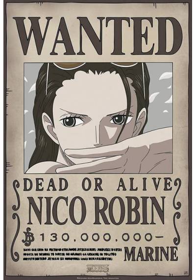Poster Nico Robin - One Piece (POSTER 52 x 38)