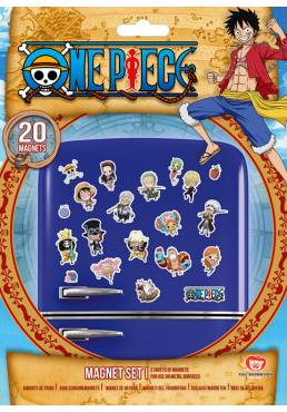 Set de Imanes Chibi - One Piece