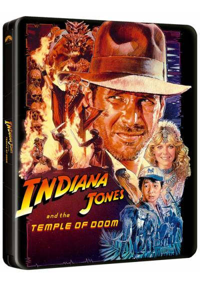 Indiana Jones y el Templo Maldito (4K UHD + Blu-ray - Steelbook) (Indiana Jones and the Temple of Doom)