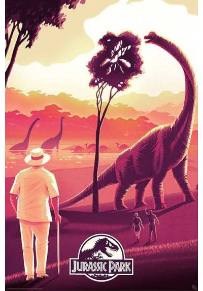 Poster Bienvenido - Parque Jurasico (POSTER 91,5 X 61)