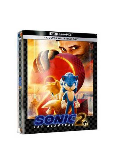 Sonic 2: La película - (Steelbook) (4K UHD + Blu-ray) (Sonic The Hedgehog 2)