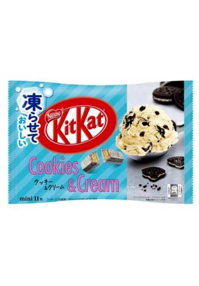 Mini Kit Kats Sabor Cookies & Cream